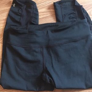 Black Under Armour workout leggings Capri small